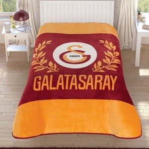  Taç Lisanslı Galatasaray Sarı Kırmızı Battaniye