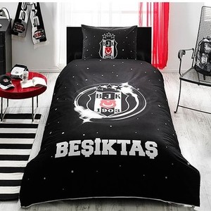 Taç Lisanslı Beşiktaş 3 Yıldız  Tek Kişilik Nevresim Takımı