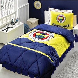 Taç Lisanslı Fenerbahçe Klasik Uyku Seti Tek Kişilik